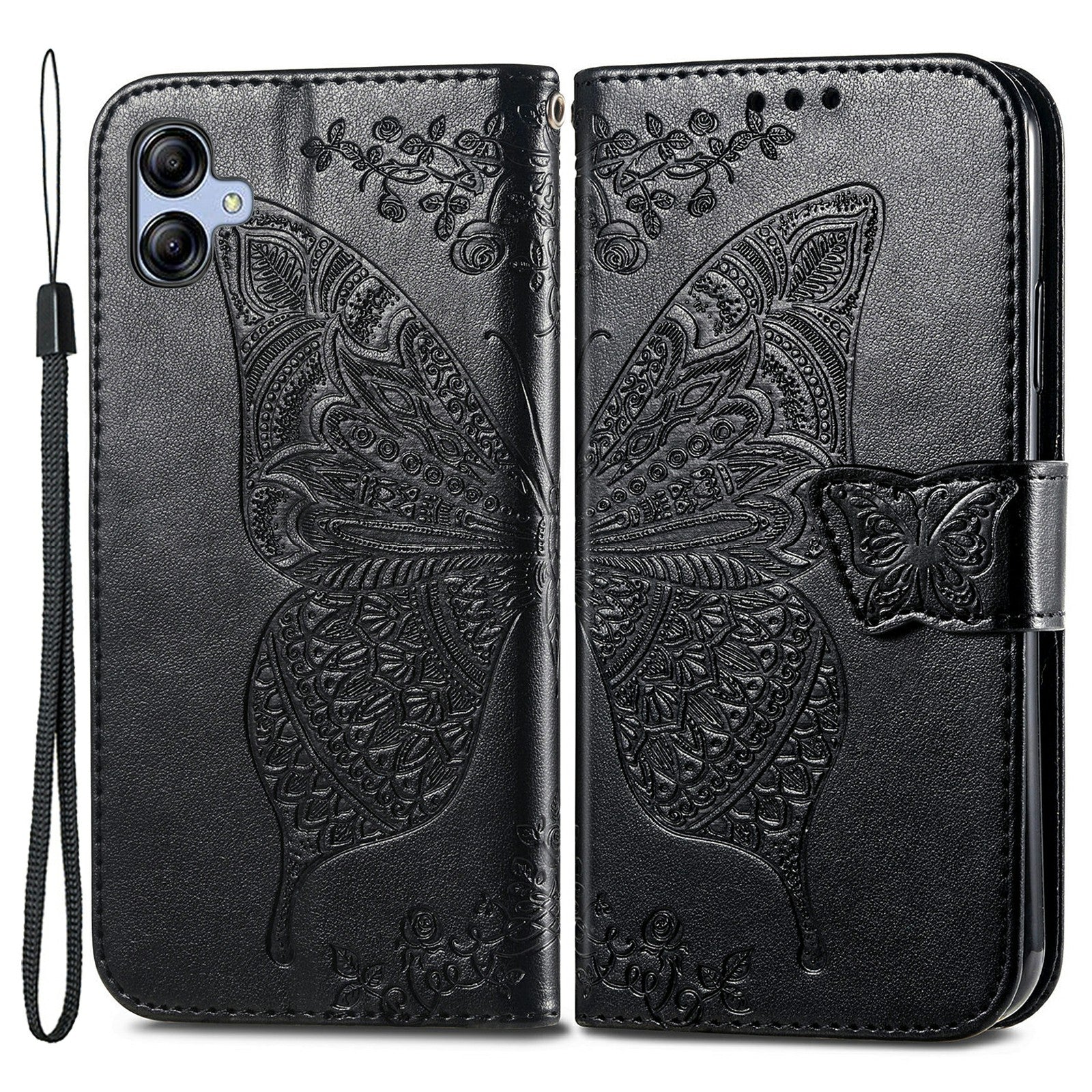 For Samsung Galaxy A04e 4G M04 4G F04 4G Imprinted PU Leather Wallet Phone Case Shockproof Stand Cover For Samsung Galaxy A04e 4G M04 4G F04 4G Imprinted PU Leather Wallet Phone Case Shockproof Stand Cover